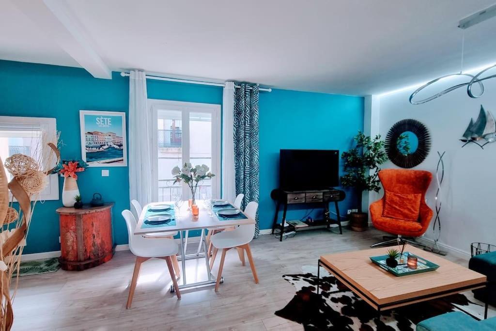 Le Clavel Superbe Deco, Centre Historique, Climatise, Parking A Proximite Apartment แซ็ต ภายนอก รูปภาพ